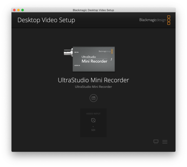 UltraStudio Mini Recorder 10